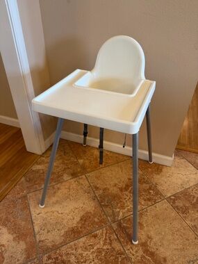 IKEA Antilop White High Chair - 040726